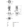 Насос многоступенчатый вертикальный HELIX FIRST V 2205-5/16/E/S/400-50 PN16 3х400В/50 Гц Wilo 4183359