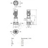 Насос многоступенчатый вертикальный HELIX FIRST V 2205-5/16/E/S/400-50 PN16 3х400В/50 Гц Wilo 4183359
