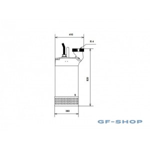 Насос дренажный Grundfos DW.100.110.3.H