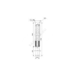 Насос скважинный SP 77- 4 Rp5 6 3х400-415В/50 Гц Grundfos 16A01904