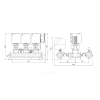Установка повышения давления Hydro Multi-E 3 CRE15-2 Grundfos 99133052