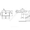 Умывальник подвесной STRADA 60 Ideal Standard K077801 .