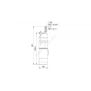 Насос колодезный SBA 3-35 A Grundfos 97896286