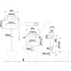 Бачок для унитаза белый боковой подвод старт/стоп Alca Plast A94-1/2"