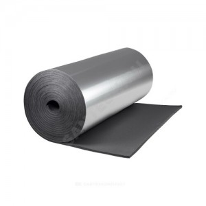 Рулон вспененный каучук ST 6/1,0-30 Тмакс=110°C черный с покрытием AL CLAD K-flex 80606210103CL