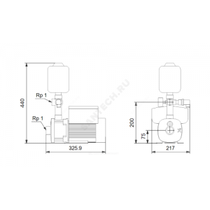 Станция насосная CMBE 3-30 Grundfos 98374700