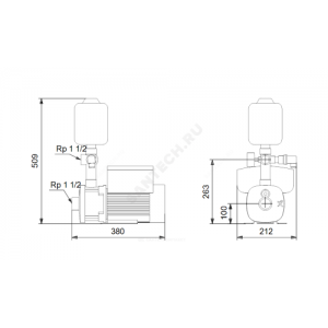 Станция насосная CMBE 10-54 Grundfos 98382202