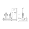 Установка повышения давления Hydro MPC-S 3 CR5-5 Grundfos 95044700