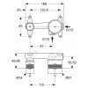 Встраиваемая часть для смесителя Ideal Standard A5948NU