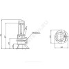 Насос фекальный REXA PRO V06DA-224/EAD1X2-T0039-540-O Wilo 2458806