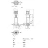 Насос многоступенчатый вертикальный HELIX V 220-2/25/V/KS/400-50 PN25 3х400В/50 Гц Wilo 4161750
