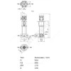 Насос многоступенчатый вертикальный HELIX V 220-2/25/V/KS/400-50 PN25 3х400В/50 Гц Wilo 4161750