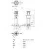 Насос многоступенчатый вертикальный HELIX V 220-2/25/V/KS/400-50 PN25 3х400В/50 Гц Wilo 4161750