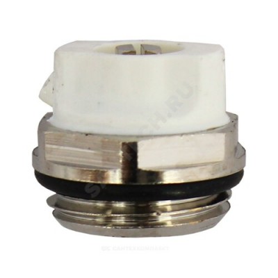 Кран Маевского латунь R90 Ду 8 Ру16 G1/4" НР под отвертку Giacomini R90X001