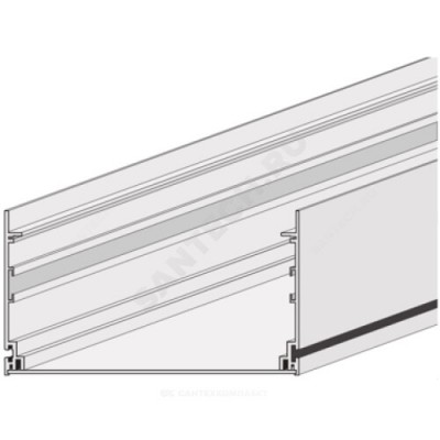 Корпус (лоток) для внутрипольного конвектора 360х110х1000 Mohlenhoff SM 360-110-SL1.0