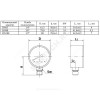 Манометр газовый F+R260 радиальный Дк63мм 0-60 мбар G1/4" Watts 10021605