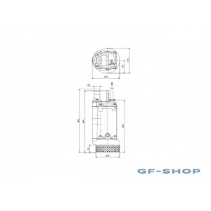 Насос дренажный Grundfos DWK.O.6.50.15.5.0D.R