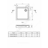 Поддон душевой акриловый квадрат Палермо 900х900х135 белый Santek 1.WH30.2.476