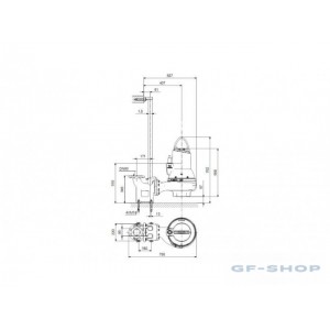 Насос канализационный GRUNDFOS SLV.65.80.30.A.2.50D.C