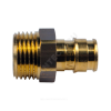 Муфта для PE-X латунь Дн 20х3/4" НР Q&E Uponor 1033438 (1008740)