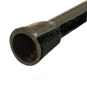Труба чугун канализационная Ду 100 б/н L=0,5м ГОСТ 6942-98 Кронтиф