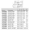 Муфта МП латунь пресс Дн 20х1/2" Ру10 НР S-PRESS PLUS Uponor 1070504