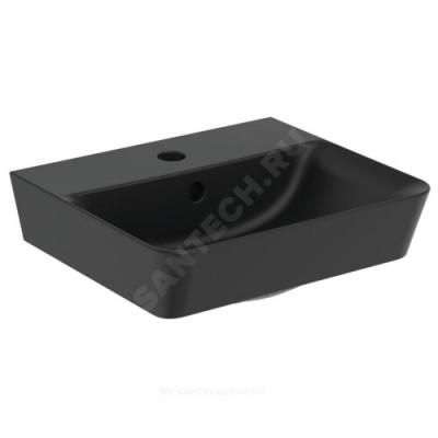 Умывальник подвесной CONNECT AIR 40 черный Ideal Standard E0307V3
