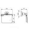 Держатель для туалетной бумаги IOM Ideal Standard A9127AA .