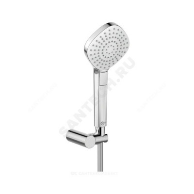 Гарнитур душевой серия IDEALRAIN EVO DIAMOND L3 держатель+шланг+лейка 3 режима струи Ideal Standard B2240AA
