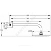 Смеситель для ванны с душем CERAFLEX одноручный Ideal Standard BC447AA