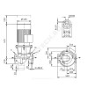 Насос ин-лайн с сухим ротором IL 100/220-4/4 PN16 3х400В/50 Гц Wilo 2786072