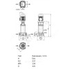 Насос многоступенчатый вертикальный HELIX FIRST V 231-5/30/E/KS/400-50 PN30 3х400В/50 Гц Wilo 4201069
