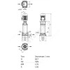 Насос многоступенчатый вертикальный HELIX FIRST V 231-5/30/E/KS/400-50 PN30 3х400В/50 Гц Wilo 4201069
