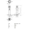 Насос многоступенчатый вертикальный HELIX FIRST V 231-5/30/E/KS/400-50 PN30 3х400В/50 Гц Wilo 4201069