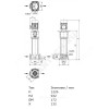 Насос многоступенчатый вертикальный HELIX FIRST V 231-5/30/E/KS/400-50 PN30 3х400В/50 Гц Wilo 4201069