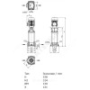 Насос многоступенчатый вертикальный HELIX FIRST V 231-5/30/E/KS/400-50 PN30 3х400В/50 Гц Wilo 4201069