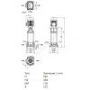 Насос многоступенчатый вертикальный HELIX FIRST V 231-5/30/E/KS/400-50 PN30 3х400В/50 Гц Wilo 4201069