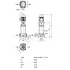 Насос многоступенчатый вертикальный HELIX FIRST V 231-5/30/E/KS/400-50 PN30 3х400В/50 Гц Wilo 4201069