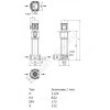 Насос многоступенчатый вертикальный HELIX FIRST V 231-5/30/E/KS/400-50 PN30 3х400В/50 Гц Wilo 4201069