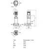 Насос многоступенчатый вертикальный HELIX FIRST V 231-5/30/E/KS/400-50 PN30 3х400В/50 Гц Wilo 4201069