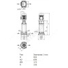 Насос многоступенчатый вертикальный HELIX FIRST V 231-5/30/E/KS/400-50 PN30 3х400В/50 Гц Wilo 4201069