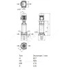 Насос многоступенчатый вертикальный HELIX FIRST V 231-5/30/E/KS/400-50 PN30 3х400В/50 Гц Wilo 4201069