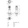 Насос многоступенчатый вертикальный HELIX FIRST V 231-5/30/E/KS/400-50 PN30 3х400В/50 Гц Wilo 4201069