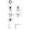 Насос многоступенчатый вертикальный HELIX FIRST V 231-5/30/E/KS/400-50 PN30 3х400В/50 Гц Wilo 4201069