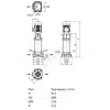 Насос многоступенчатый вертикальный HELIX FIRST V 231-5/30/E/KS/400-50 PN30 3х400В/50 Гц Wilo 4201069