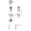 Насос многоступенчатый вертикальный HELIX FIRST V 231-5/30/E/KS/400-50 PN30 3х400В/50 Гц Wilo 4201069