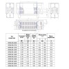 Конвектор напольный проходной КПНК-20 2.65кВт бок/п НР 3/4" лев ТЗПО