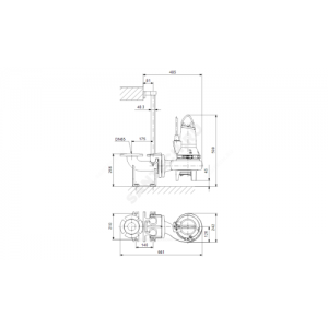 Насос канализационный SL1 .50.65.15.2.50B Grundfos 96104118