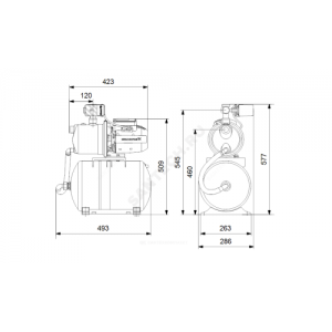 Станция насосная JP 5-48 PT-H Grundfos 99463877