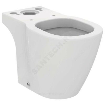 Унитаз без бачка Connect горизонт/выпуск без сиденья Ideal Standard E803601.